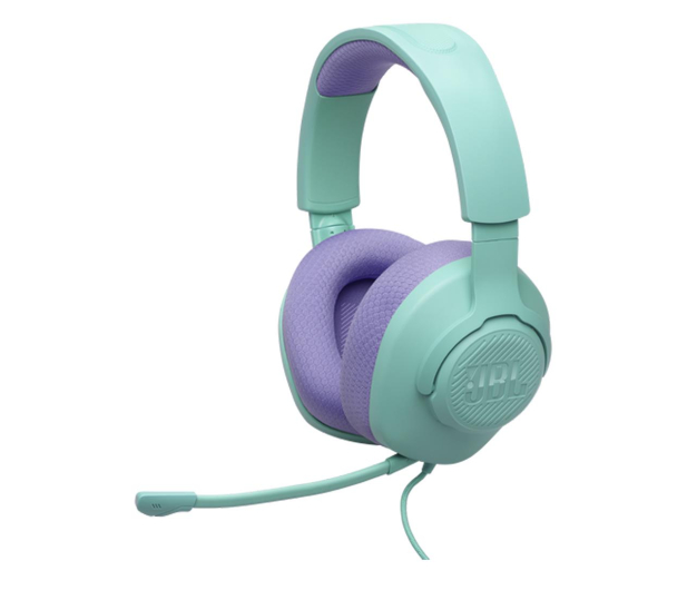 JBL Quantum 100 M2 Turkusowe - 1262782 - zdjęcie